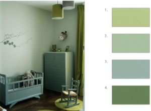 couleurs peinture tendance 2012 le vert 300x222 Le vert une autre couleur tendance pour 2012  