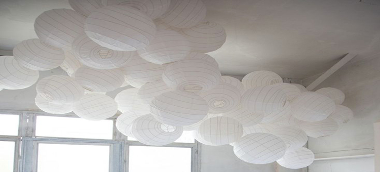 Suspension A Faire Soi Meme Avec Boule Japonaise Blanche Suspension A Faire Soi Meme Avec Boule Japonaise Blanche