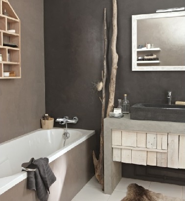 déco petite salle de bain zen