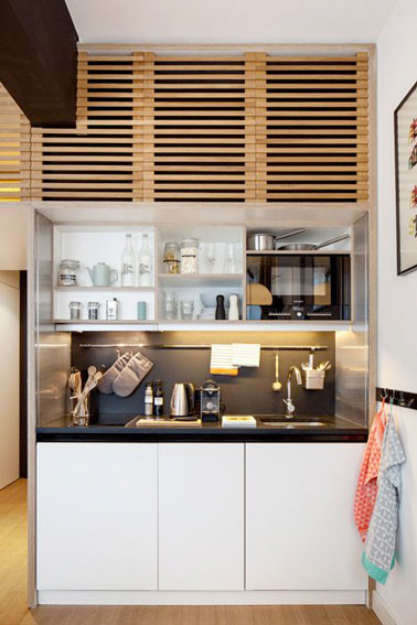déco kitchenette studio