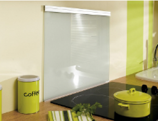 gamme crédence pour cuisine-inox-verre-
