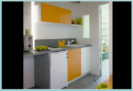 amenagement petite cuisine equipee dans studio aménagement petite cuisine avec caisson de meubles cuisine pour évier et plaque cuisson leroy Merlin