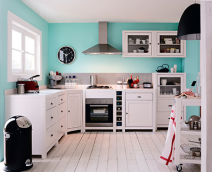cuisine blanche Fly. ensemble meubles cuisine Kubo