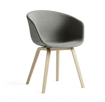 chaise about a chair design welling tissu gris