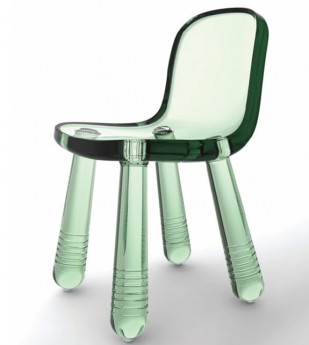 chaise sparkling de chez magis coloris vert