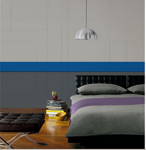 14 idées couleur déco pour associer du gris à un bleu Peinture bleu nuit chambre