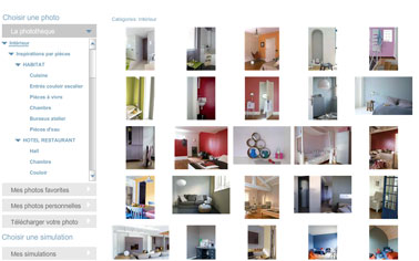 couleurs peinture chambre salon cuisine avec decorateur virtuel peinture Tollens simulateur couleur peintureTollens. Choisir les couleurs de peinture intérieure pour la maison