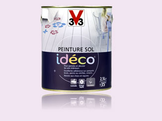 peinture carrelage sol poreux et lisse. Pour une adhérence parfaite sur carrelage lisse dépolir à la ponceuse ou avec le Shampooing Actif Ciment Béton V33 . Avant peinture, bien dépoussiérer le carrelage
