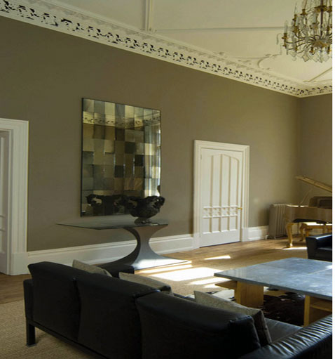 14 idées couleur taupe pour déco chambre et salon Salon désign Peinture