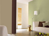savoir utiliser la couleur de peinture pour modifier l'impression de volume dans un salon, une cuisine, une chambre