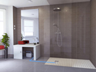 installer une douche italienne Sanifloor SFA