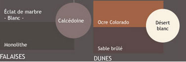 couleur peinture V33. palette teinte en contraste ambiance Audace