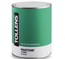 Peinture murale pour salon, cuisine et salle de bains couleur vert émeraude, la couleur tendance pour la maison en 2013