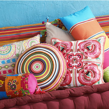 serie de coussins nouvelle collection 2013 Maison du monde