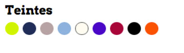 Le nuancier de la peinture pour stratifié ou mélaminé sans sous-couche en application directe sur les meubles. Existe en blanc et 9 couleurs tendance. 