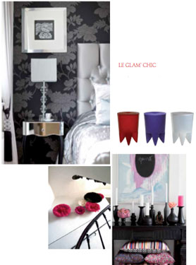 une sélection de meubles et objets décoration style Glam'chic en vente privée chez Westwing