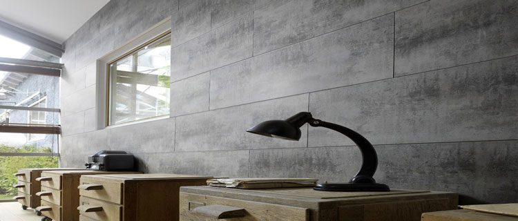 Lambris pvc le revêtement mural et plafond déco Cuisine décor Beton