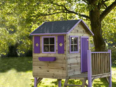 La Cabane En Bois Dans Le Jardin Les Enfants Adorent