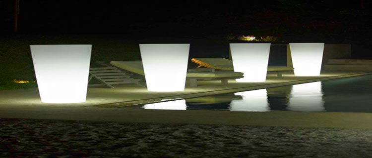 luminaire pour jardin, piscine et terrasse