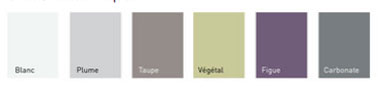 peindre portes et placards. Peinture portes et placard de V33, nuancier 6 couleurs, blanc, plume ,taupe, végétal, figue et carbonate