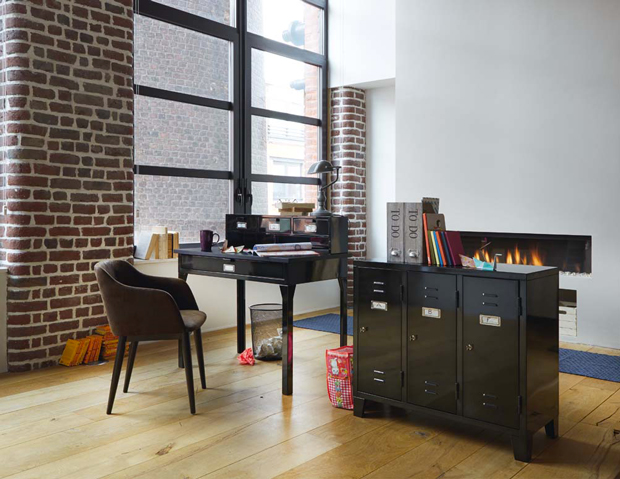 La décoration du salon ambiance Bohème vu par Alinéa pour la prochaine saison. Ambiance loft inspirée du savoir-faire de l'artisanat mondiale  