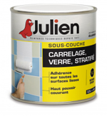 Sous-couche carrelage Julien à appliquer avant de repeindre du carrelage murs cuisine et salle de bain et d'appliquer une peinture acrylique