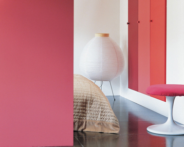 couleur peinture chambre roses et blanc Dulux Valentine