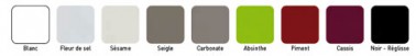 Pour repeindre des meubles de cuisine le Nuancier peinture Rénovation meubles de cuisine V33. 9 couleurs disponibles finition satin
