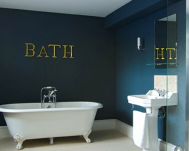 salle de bain couleur