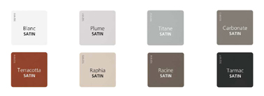 Nuancier peinture escaliers et plancher de v33 disponible en 8 couleurs de gris et tons naturels