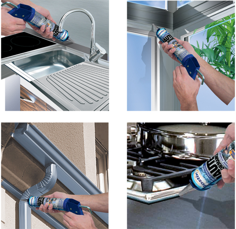 Joint d'étanchéité métal pour fixer et jointer éléments de cuisine inox et protéger matériaux à l'extérieur