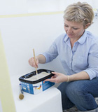 peindre sa salle de bain facilement avec deux couleurs de peinture Hydroactiv V33