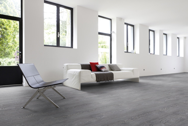 sol stratifie a lame clipsable decor bois sol vinyl stratifié à lame clipsables TopSilence décor bois Largo Clear Dimensions des lames : 129cm x 19cm Gerflor