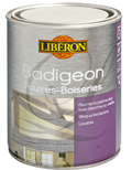 Pot de Badigeon Libéron disponible en 1 L prix 21.60 € et 2.5L 45.50 € en grande surface bricolage 
