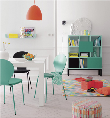 Personnaliser la couleur et les composition des meubles de sa salle à manger  pour qu'ils soient uniques est maintenant possible avec le programme MyFly