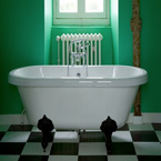 la couleur verte pour refaire sa salle de bain dans une ambiance zen ou tonique