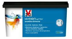 HydroActiv' V33, cette peinture multi-supports ne se limite pas à l'espace de la douche, elle est bien sûr idéale pour repeindre les, murs et boiseries dans la salle. De quoi rénover la salle de bain bien tranquillou