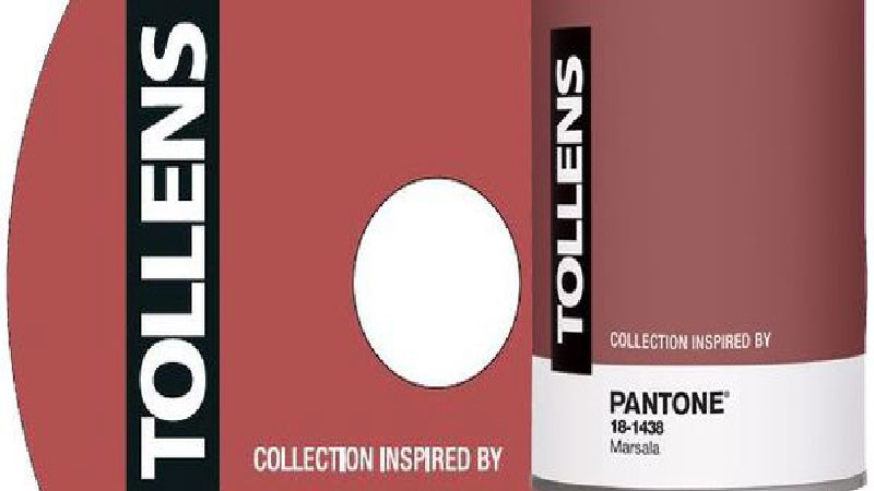 Marsala, la couleur Pantone 2015, une couleur entre rose et terracotta pour la peinture du salon de la cuisine et pour peindre un meuble