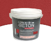 Pot peinture Crème de Béton de Tollens pour carrelage et supports bruts dans cuisine et salle de bain