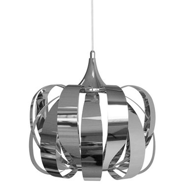 Cette lampe design pour le salon a une âme. Son style unique, ses dimensions et sa matière : le chrome apporte une modernité certaine à la pièce en un instant.
