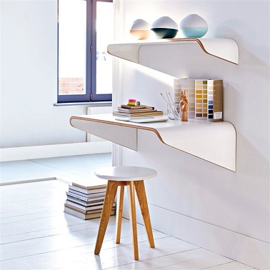 etagere murale gain de place