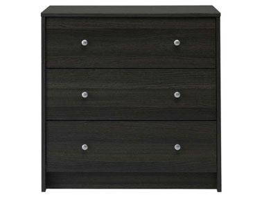 Idéale pour relooker la chambre, cette commode coiffeuse marron foncé lie le beau à l'utile. Resultats : un jolie meuble de rangement et une coiffeuse