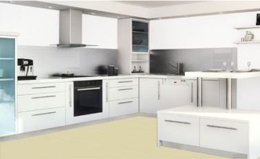 Visualiser couleur peinture meuble cuisine Rénov'Cuisine Syntilor. Pour choisir facilement la couleur de peinture pour repeindre ses meubles de cuisine, la crédence, le plan de travail et celle des murs avec la gamme Rénov'Cuisine de Syntilor, il est possible de les visualiser en ligne sur le site de la marque puisque cette peinture est multi-supports pour cuisine