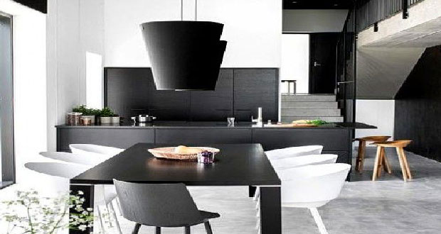 Cuisine ouverte aménagement et couleurs design Cuisine Couleur désign