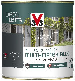 Peinture bois extérieur, fer, PVC et alu gris anthracite pour volet, fenêtre, portail et abris de jardin direct sur support même rouillé