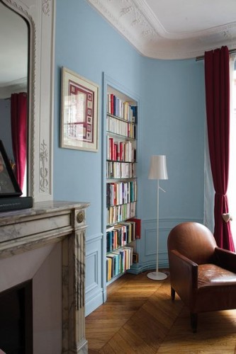 Peinture salon teinte Bleu Rétro collection Mise en teinte pour Tollens