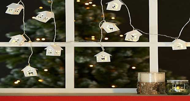 Une guirlande de Noël lumineuse quoi de mieux pour accueillir le père Noël ! Chaleureuse, douce, la lumière des guirlandes est l'atout charme de l'ambiance de Noël.