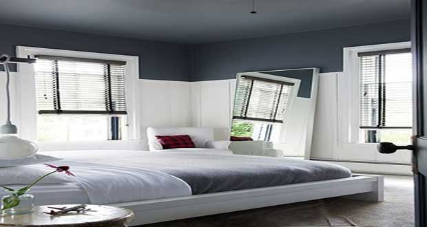 Peindre un plafond avec une peinture couleur déco