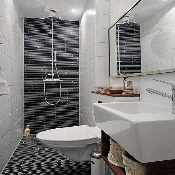 Petite salle de bain hyper bien aménagée | Deco-Cool