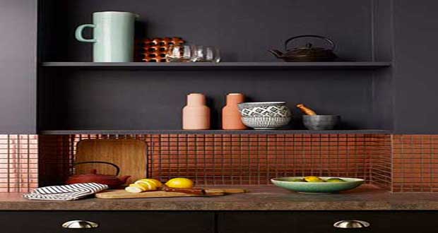 La crédence inspire des idées déco pour la cuisine De cuisine Ciment décor Carreaux